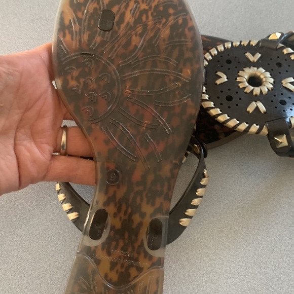 Jack Rogers size 9 Tortoise jelly sandals - Picture 2 of 3